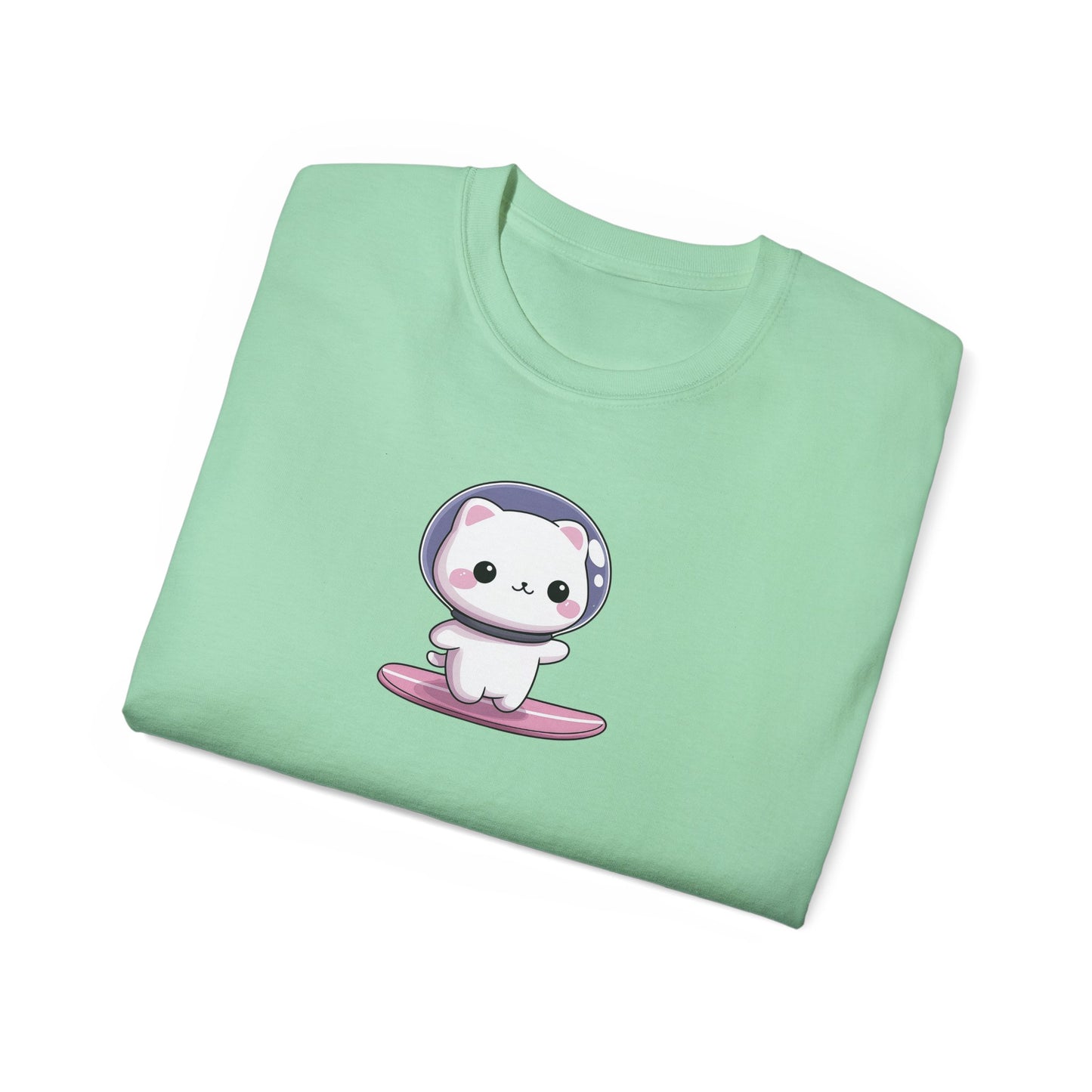 Astronaut Surfing T-shirt, Cloud Surfer