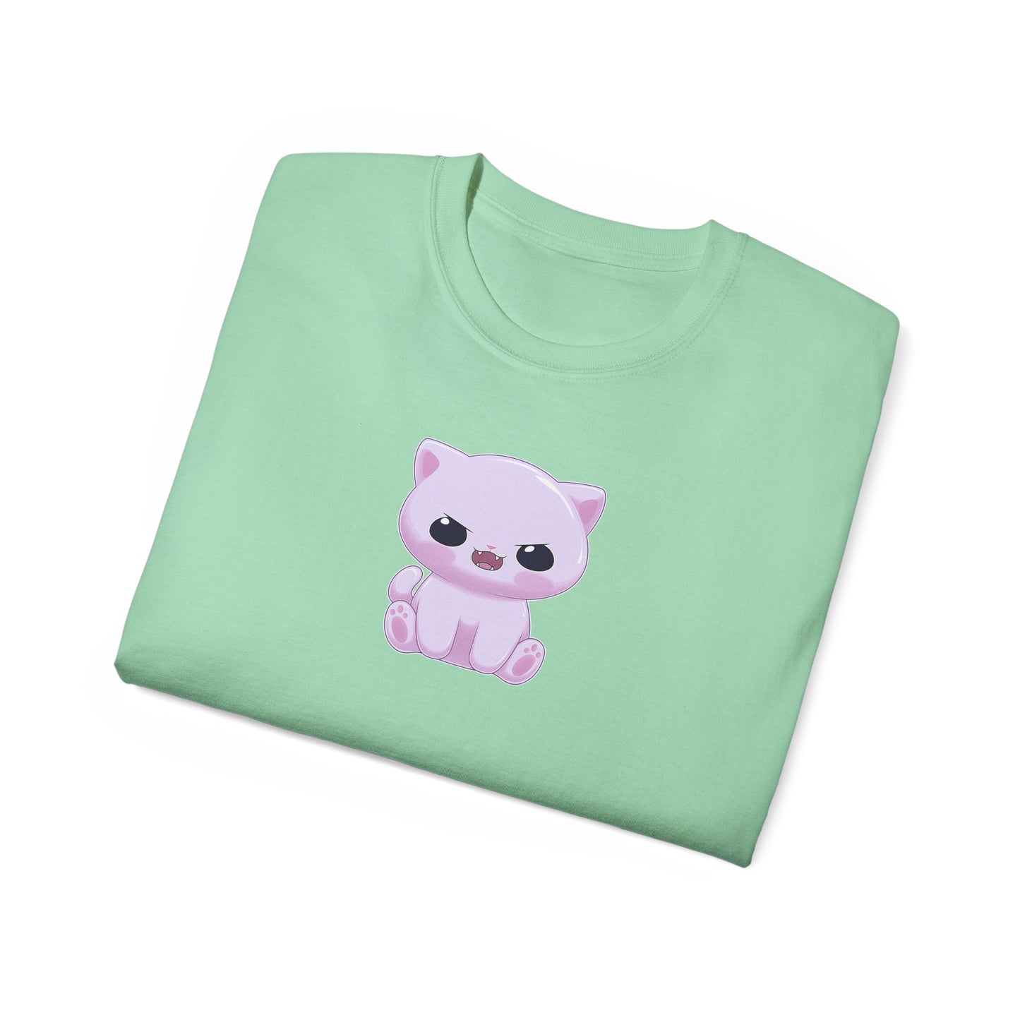 Angry Cat Shirt Folded