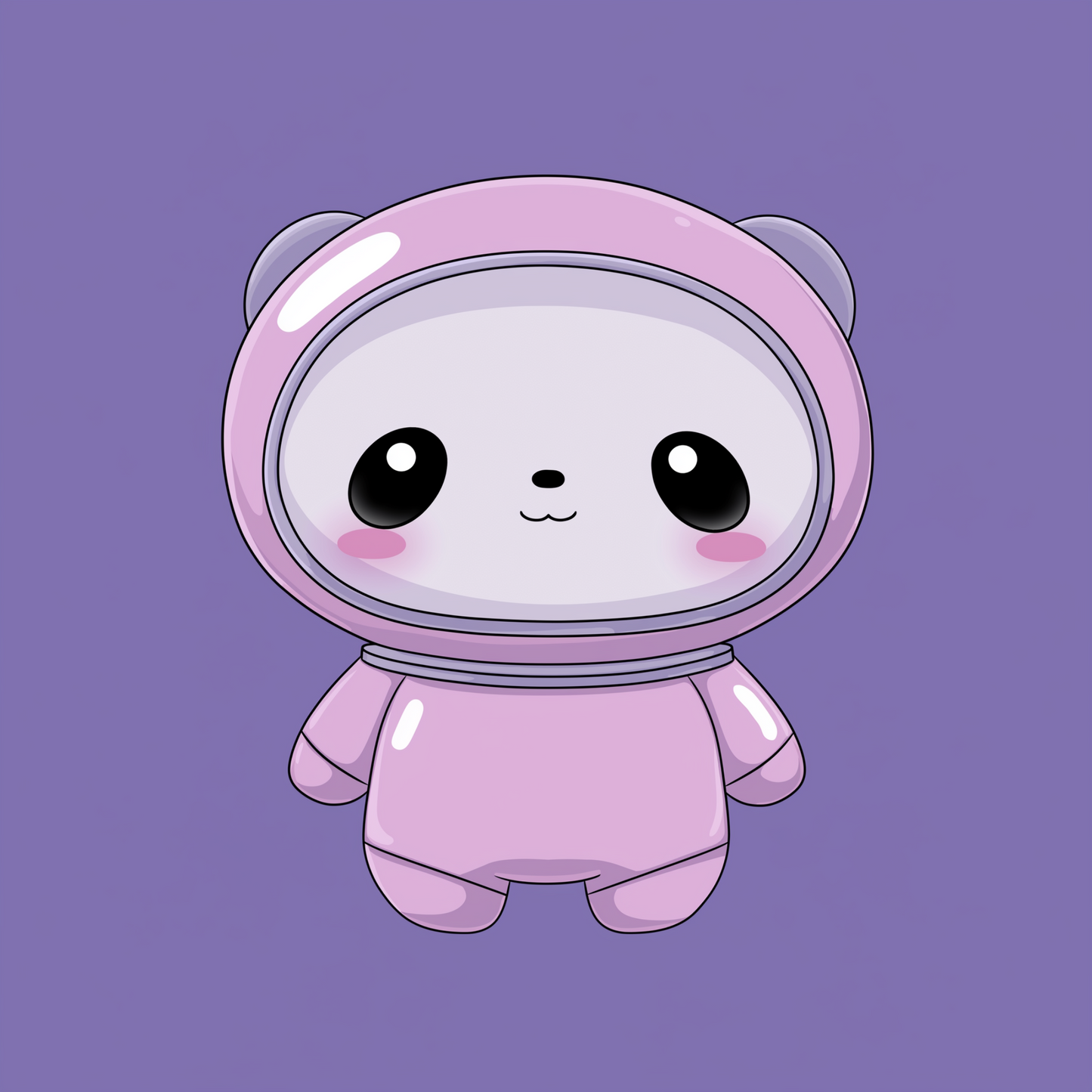 Astronaut Panda Tee, Space Panda