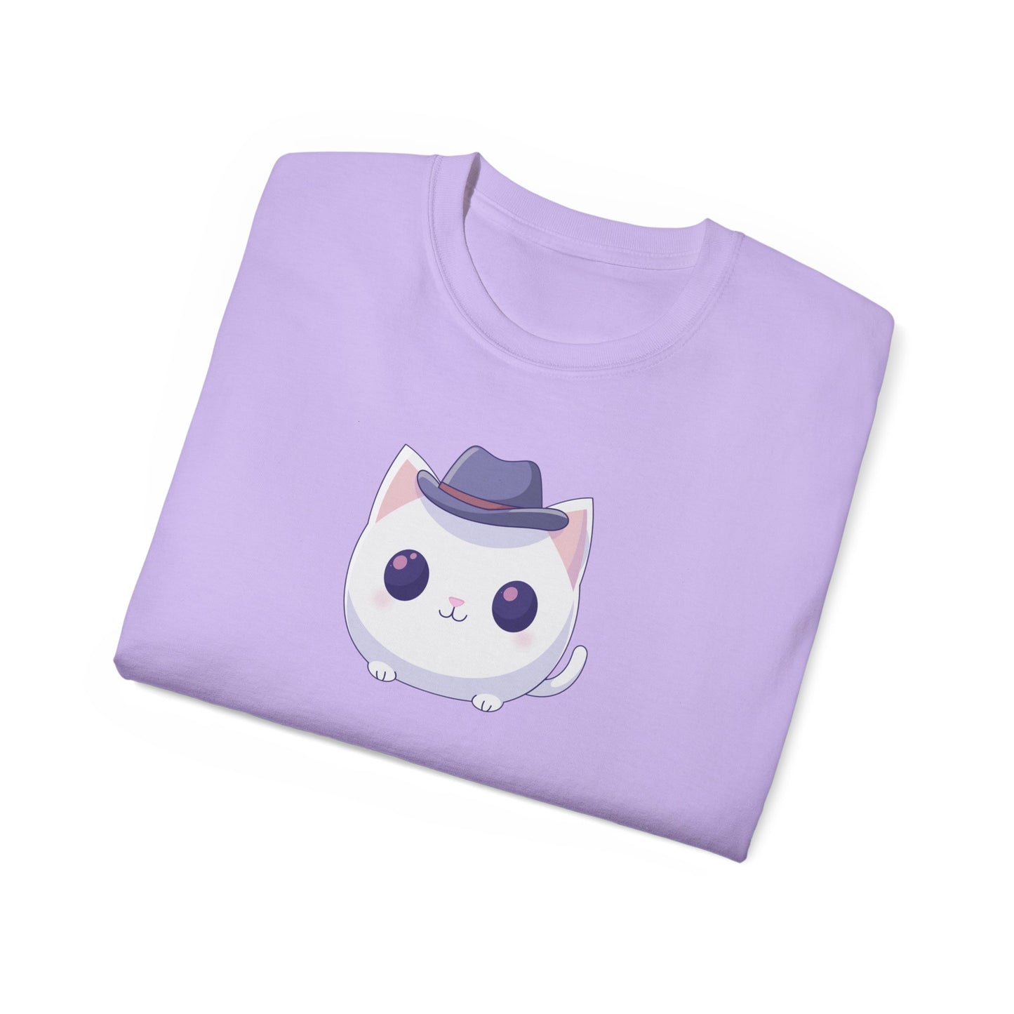 Cat Cowboy T-shirt Folded