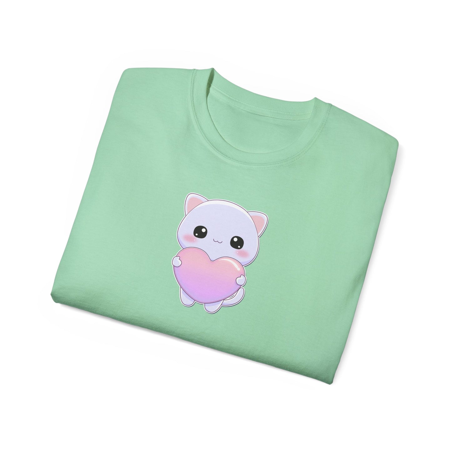 Cat Lovers T-shirt Folded