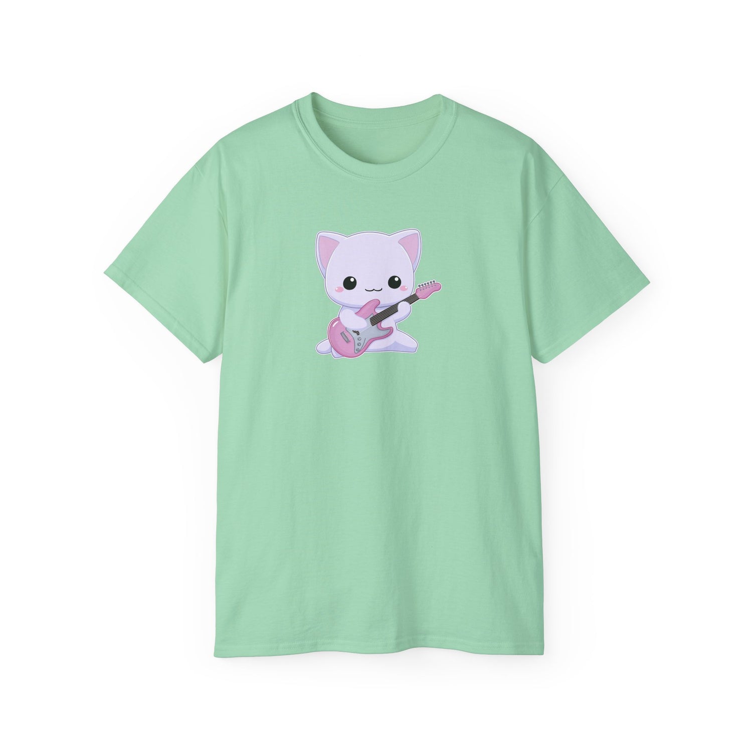 Cat Playing Guitar Shirt