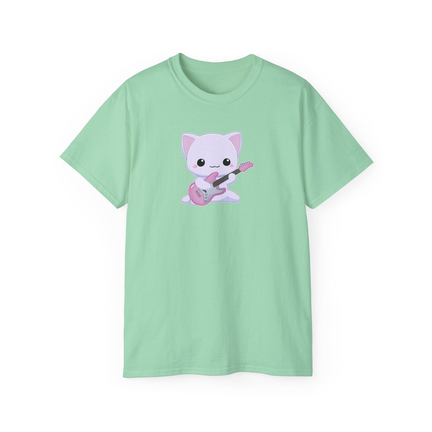 Cat Playing Guitar Shirt