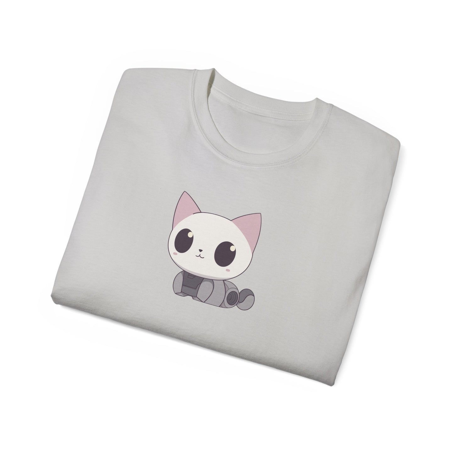 Mech Cat T-shirt Folded