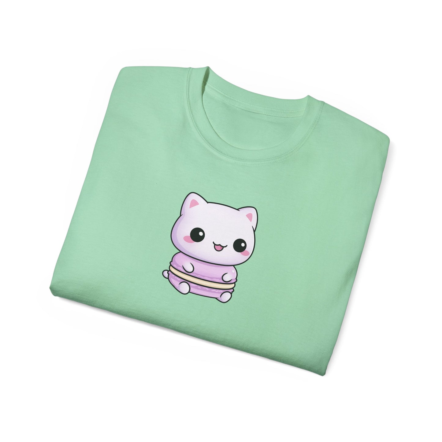 Meowcarons Shirt Folded
