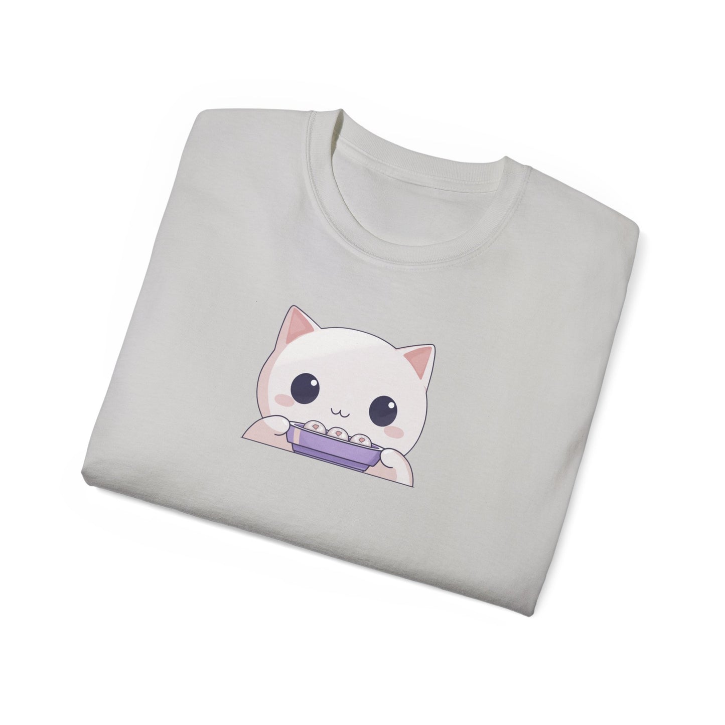 Sushi Cat T-shirt Folded