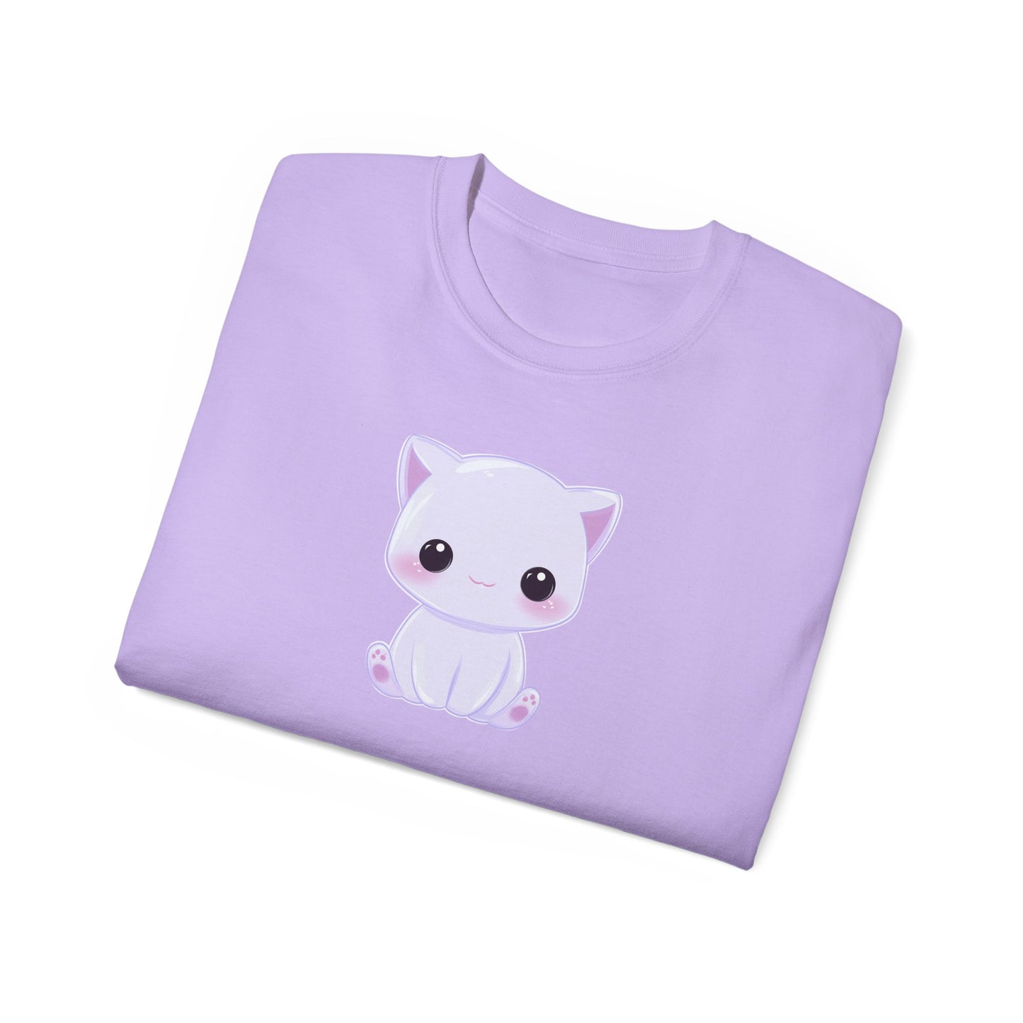 White Cat Shirt Folded