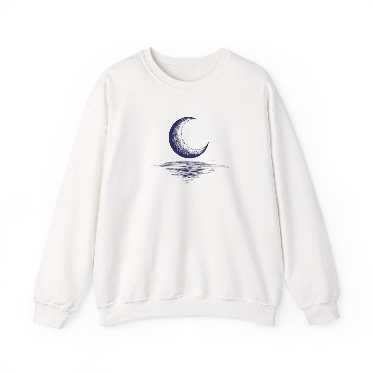 Crescent Moon Water Sweatshirt