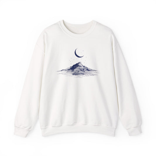 Crescent Moon Mountain Sweatshirt
