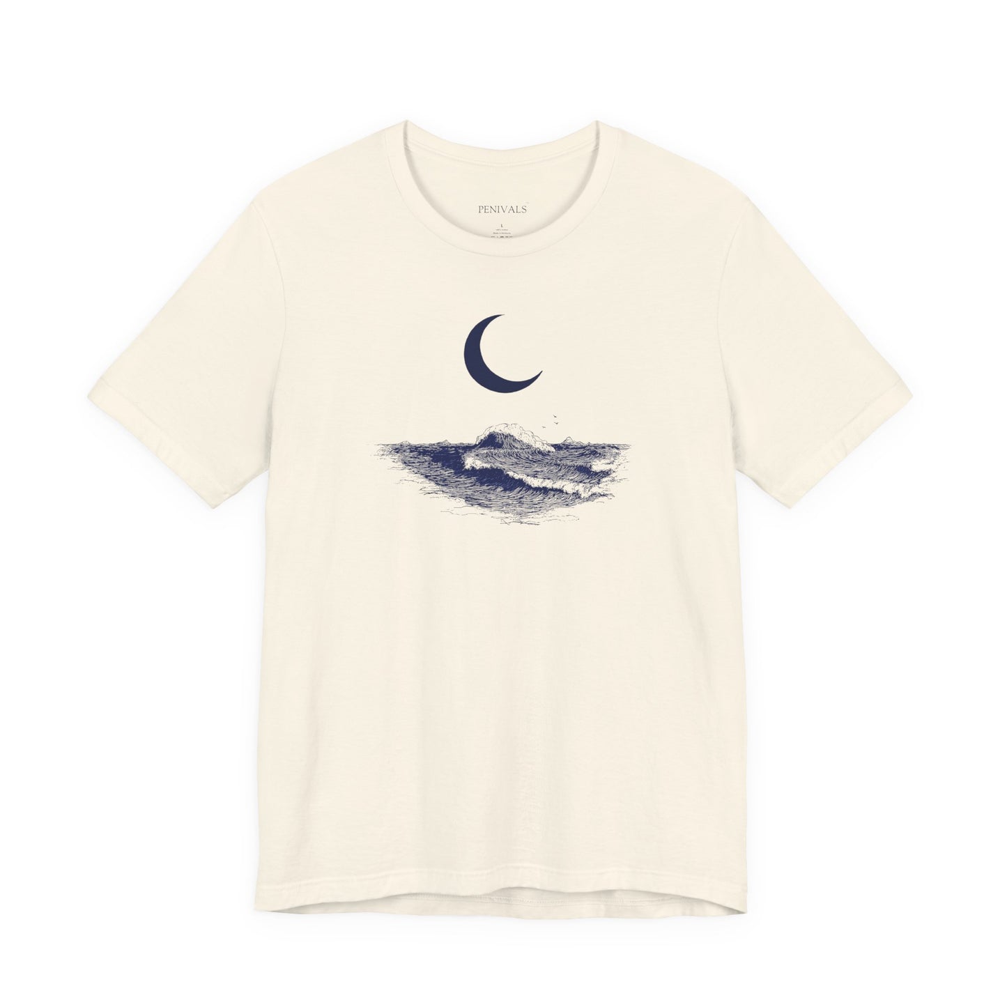 Crescent Moon Waves Tee