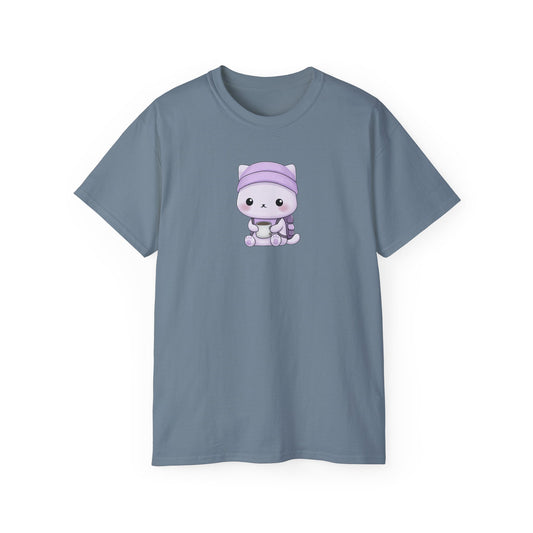 Cat Hiking T-shirt, Trail Kitty