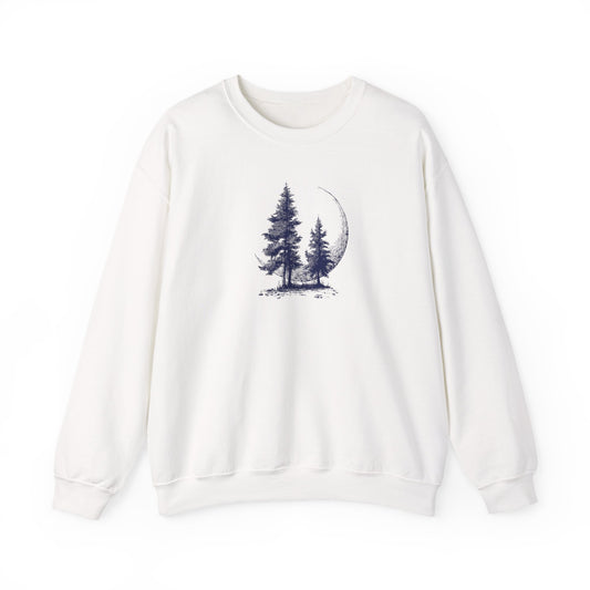 Crescent Moon Pines Sweatshirt