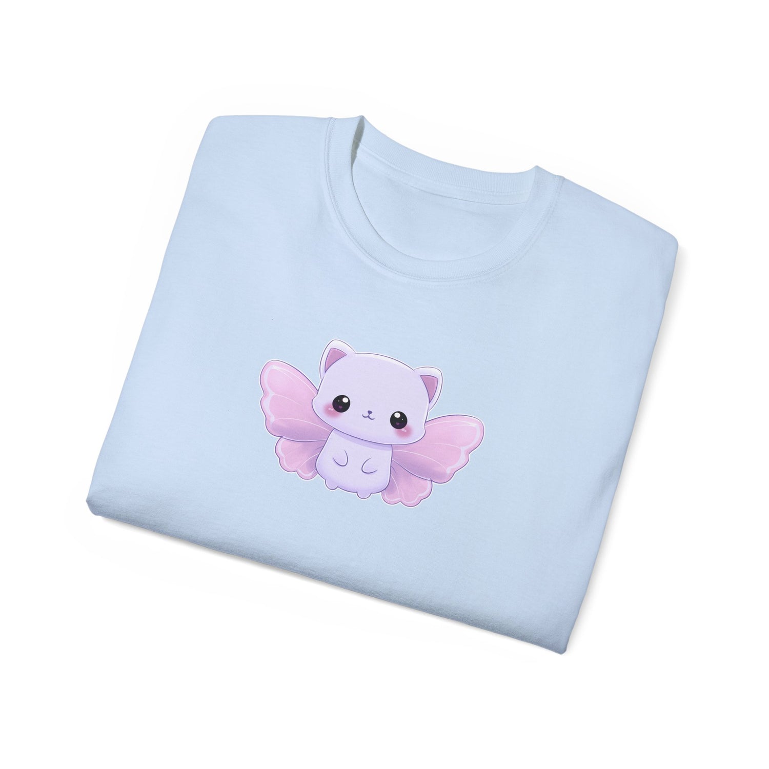 Cat Butterfly Shirt Folded