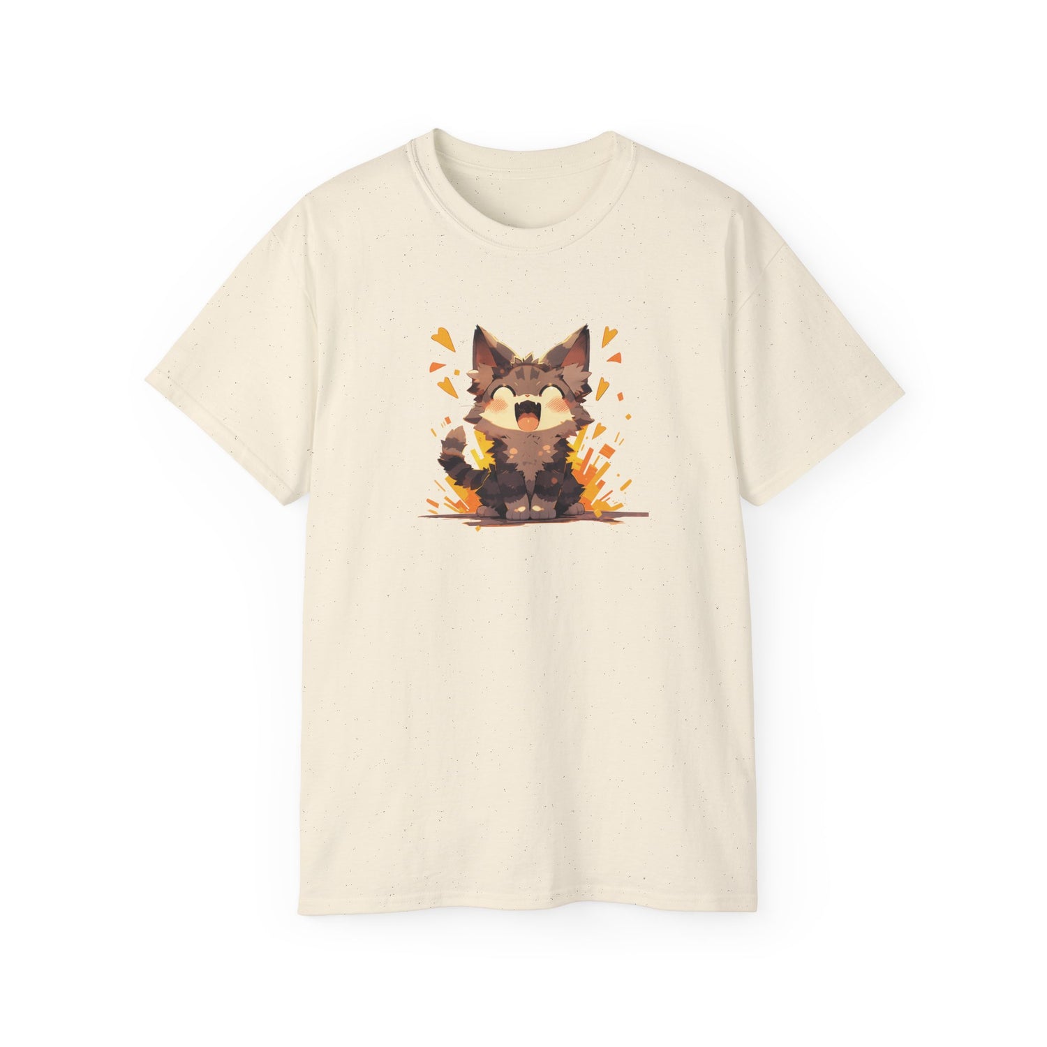 Catzilla T-shirt Natural Colored