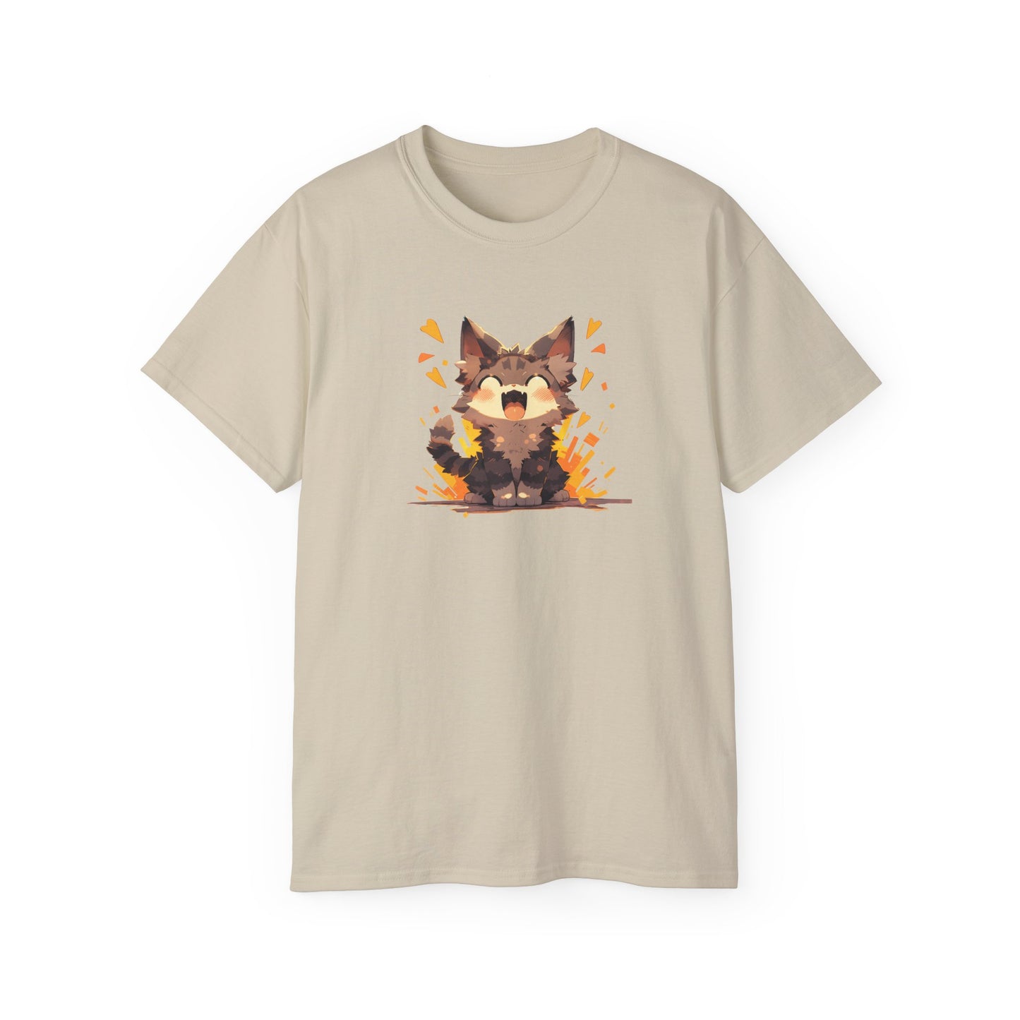 Catzilla T-shirt Sand Colored