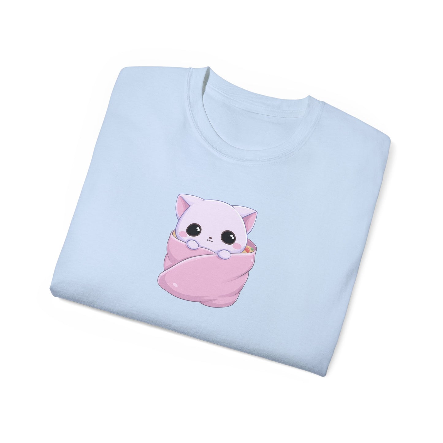 Purrito Cat Shirt Folded