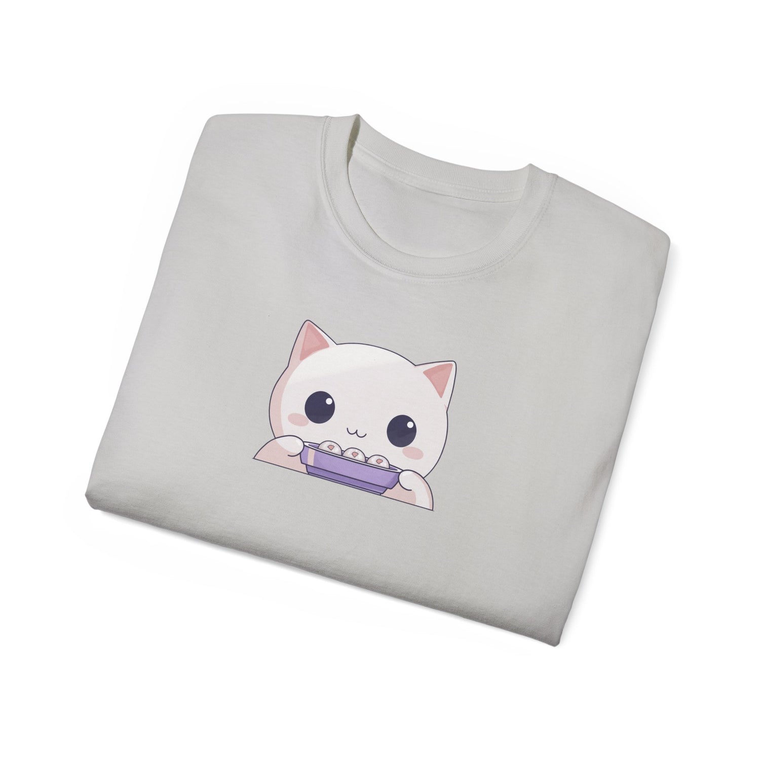 Sushi Cat T-shirt Folded